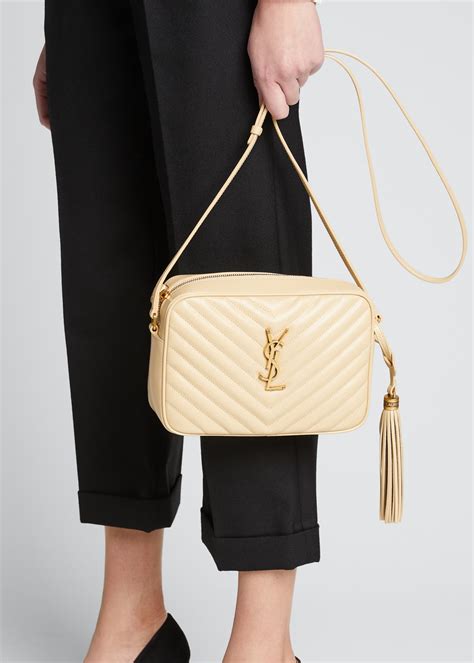 ysl monogram lou medium leather crossbody bag inside|YSL monogram shoulder bag.